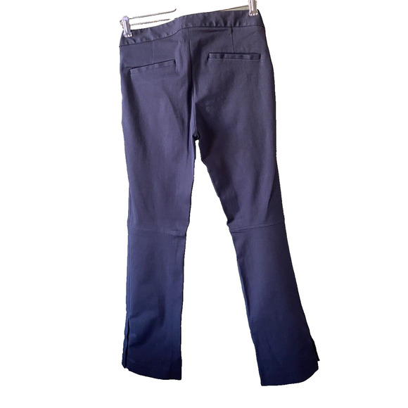 Theory Pants Womens Size 0 Black Low Rise Dressy Career Wear Office Trousers - Picture 3 of 14